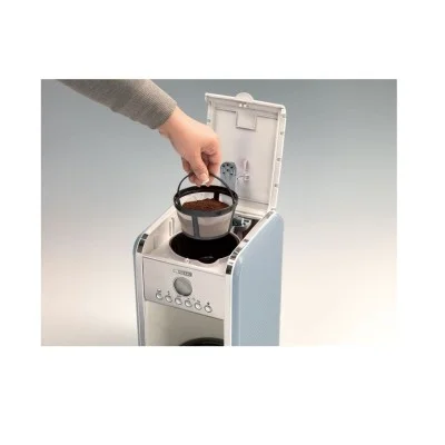 Ariete Vintage American Coffee Maker 4-12 Cups - Blue